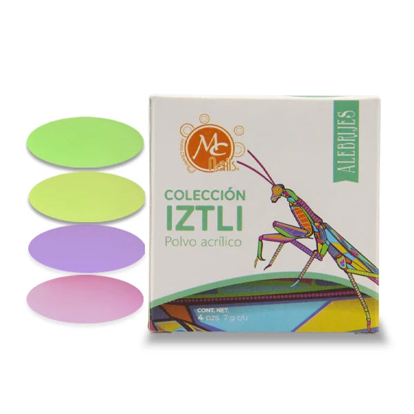 COLECCION DE ACRILICOS ALEBRIJES IZTLI 4PZS