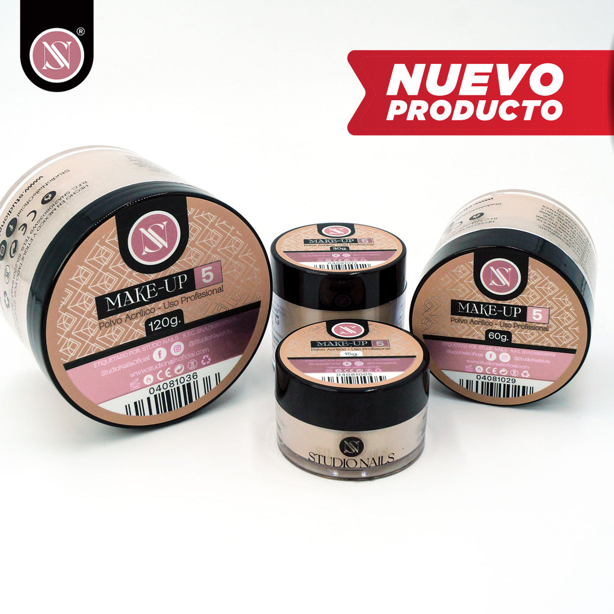Acrílico para uñas – Make up 5
