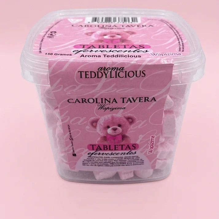 TABLETAS EFERVESCENTES TEDDY CAROLINA TAVERA