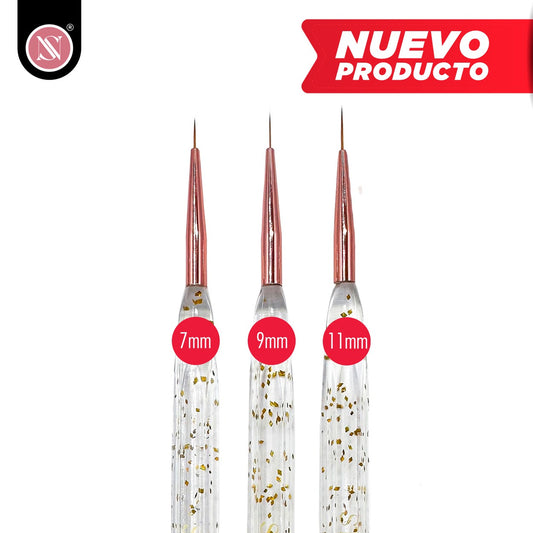 Set de Pinceles Liners para Decoración de Uñas – Precisión y Creatividad en Cada Trazo