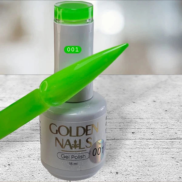 GEL POLISH GOLDEN NAILS