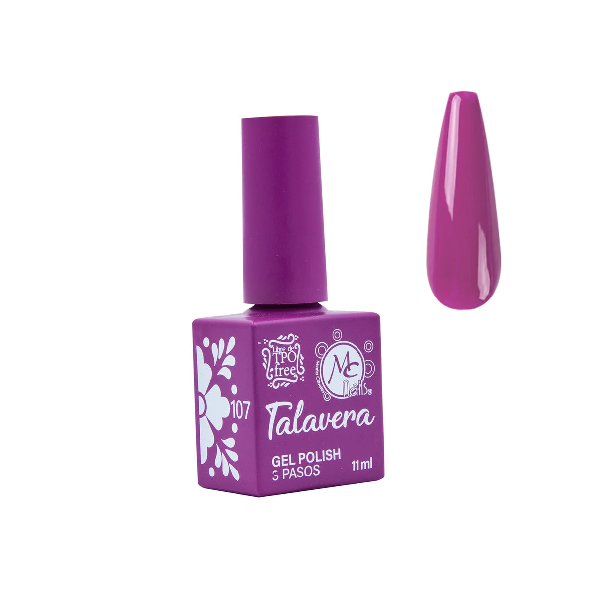 TALAVERA GEL POLISH 3 PASOS 11ML #107