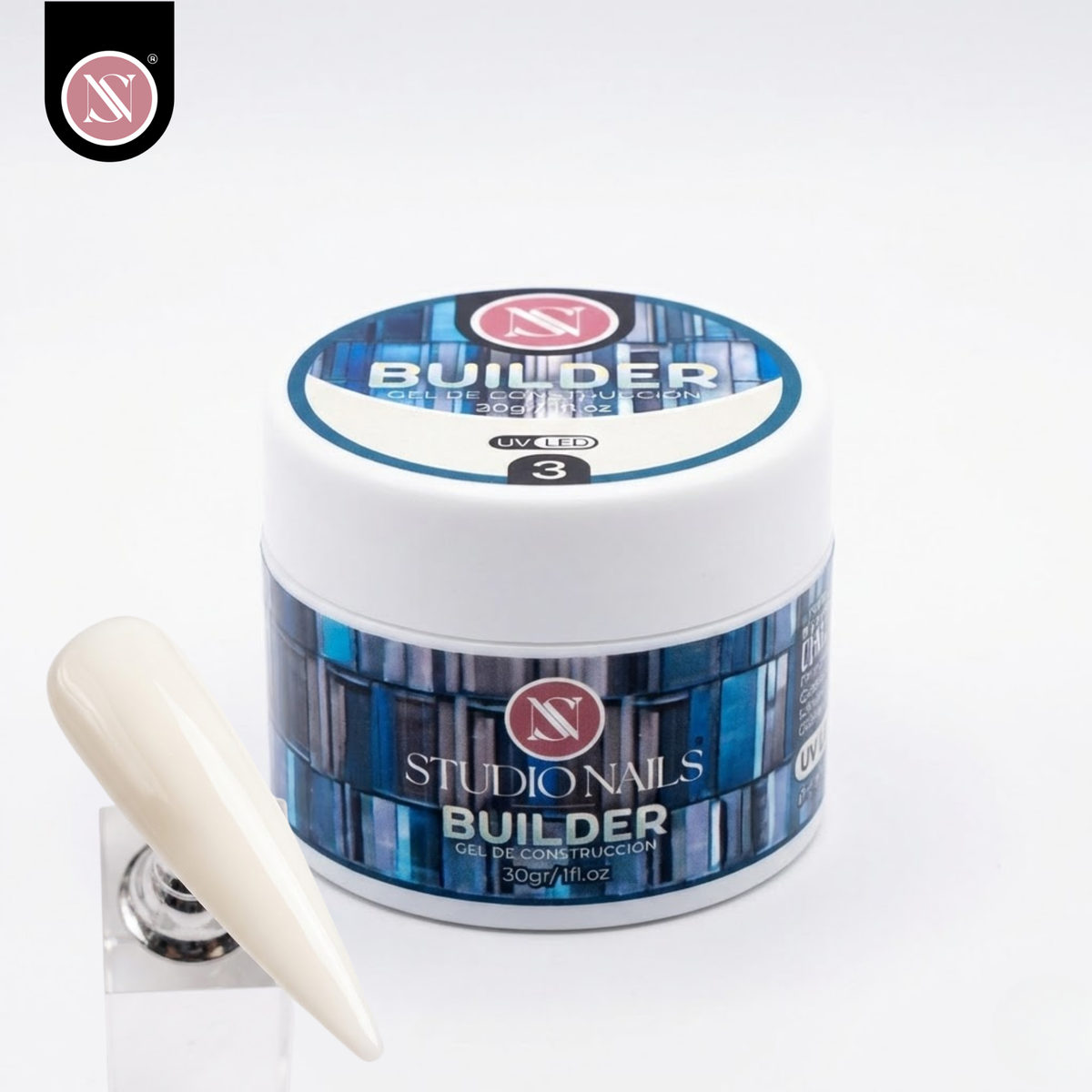Builder Gel de Construcción Studio Nails 30 g | 8 Tonalidades