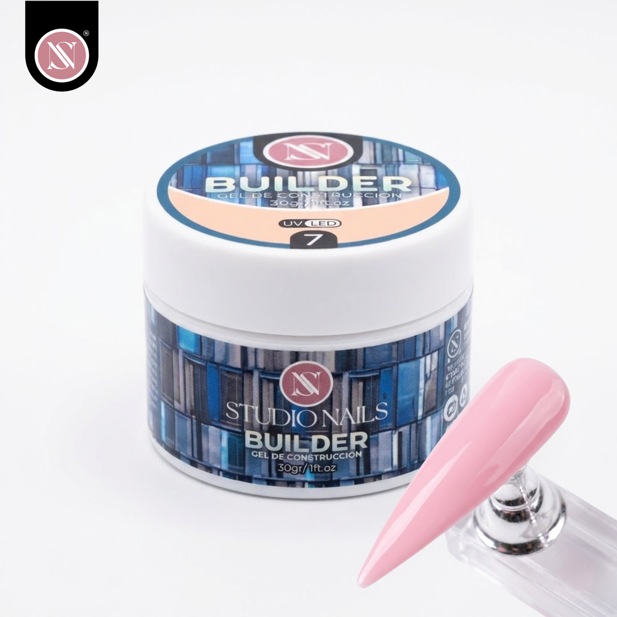 Builder Gel de Construcción Studio Nails 30 g | 8 Tonalidades