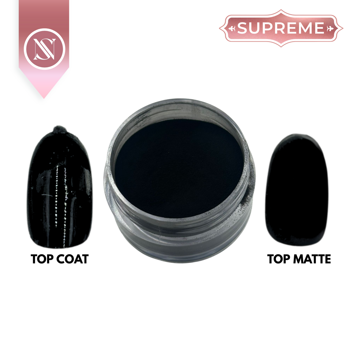 Polvo Acrilico Supreme 15gr – Negro
