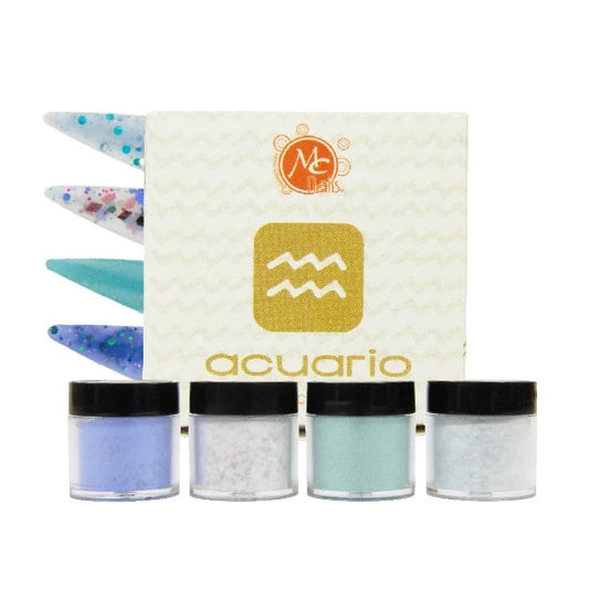 COLECCION DE ACRILICOS ZC ACUARIO ORIGINAL 4PZS 7gramos