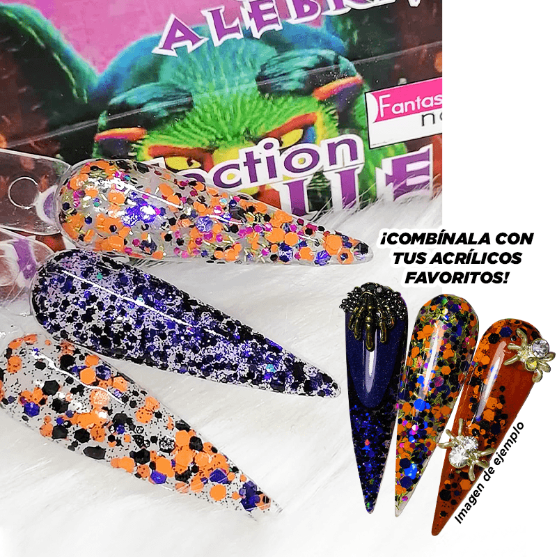 COLECCION ACRILICO 3 PZS FANTASY NAILS
