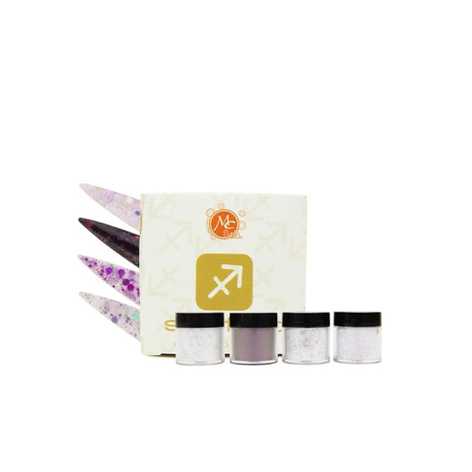 COLECCION DE ACRILICOS ZC SAGITARIO AVENTURERO 4PZS 7gramos