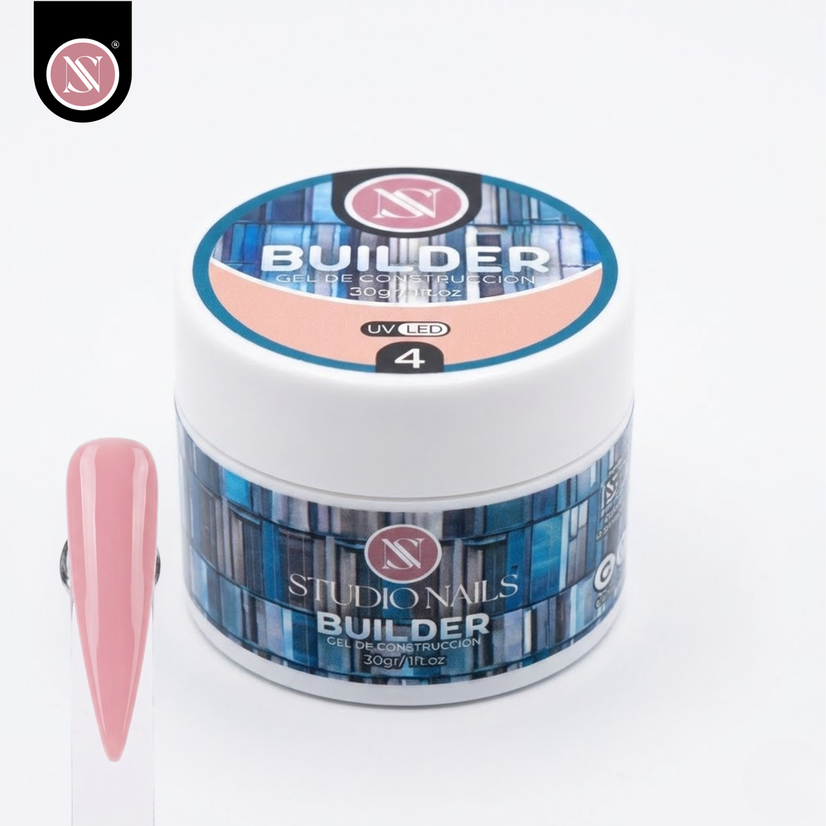 Builder Gel de Construcción Studio Nails 30 g | 8 Tonalidades