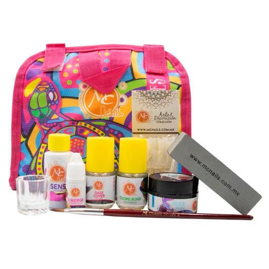 Baby Kit Para Uñas Acrílicas 11 Piezas , Mc Nails