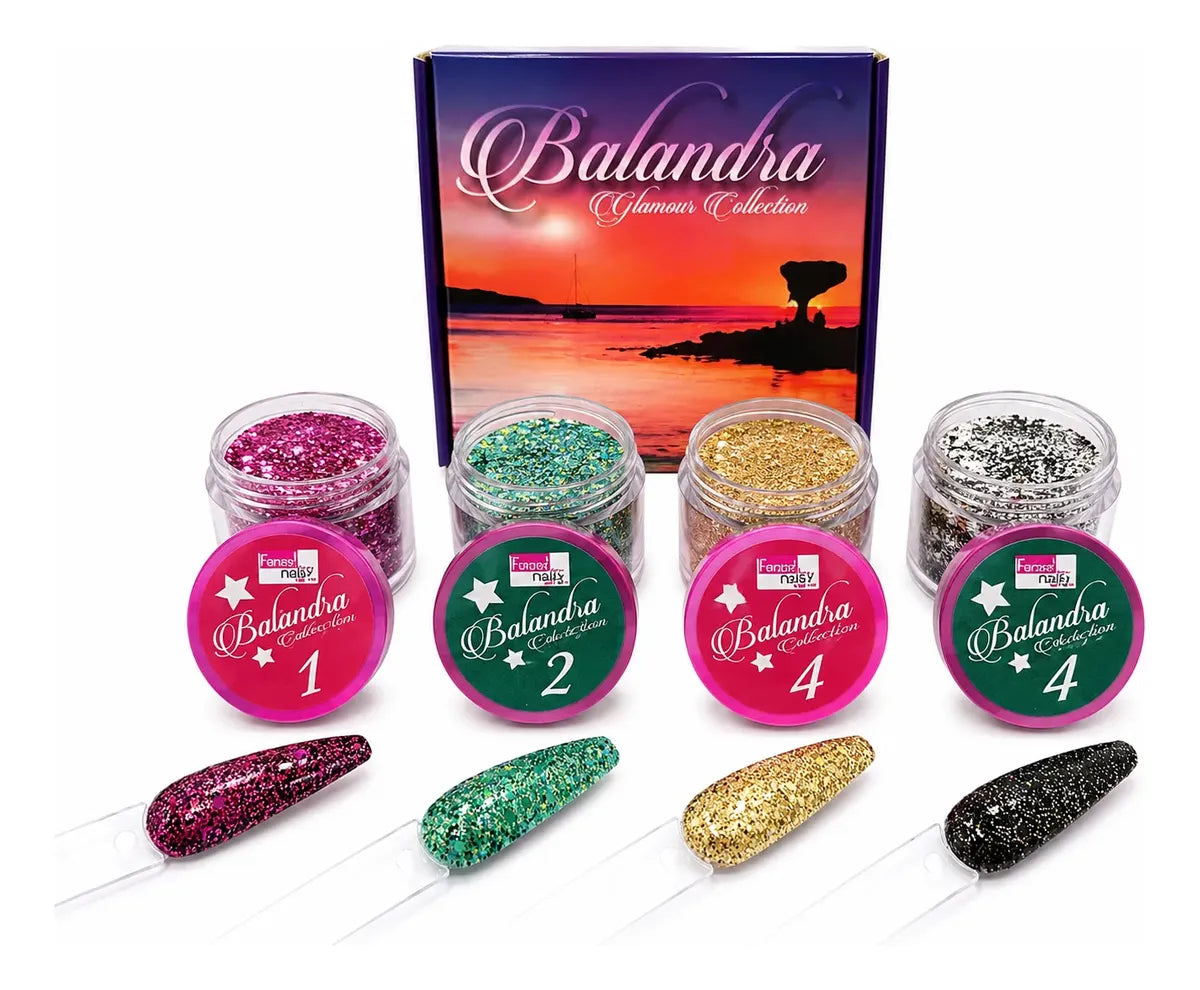 COLECCION ACRILICO 4 PZ FANTASY NAILS