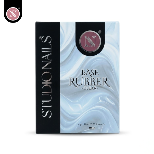 Colección Gel Base Rubber Transparente – Colección 6 Piezas (10 ml c/u) | Studio Nails