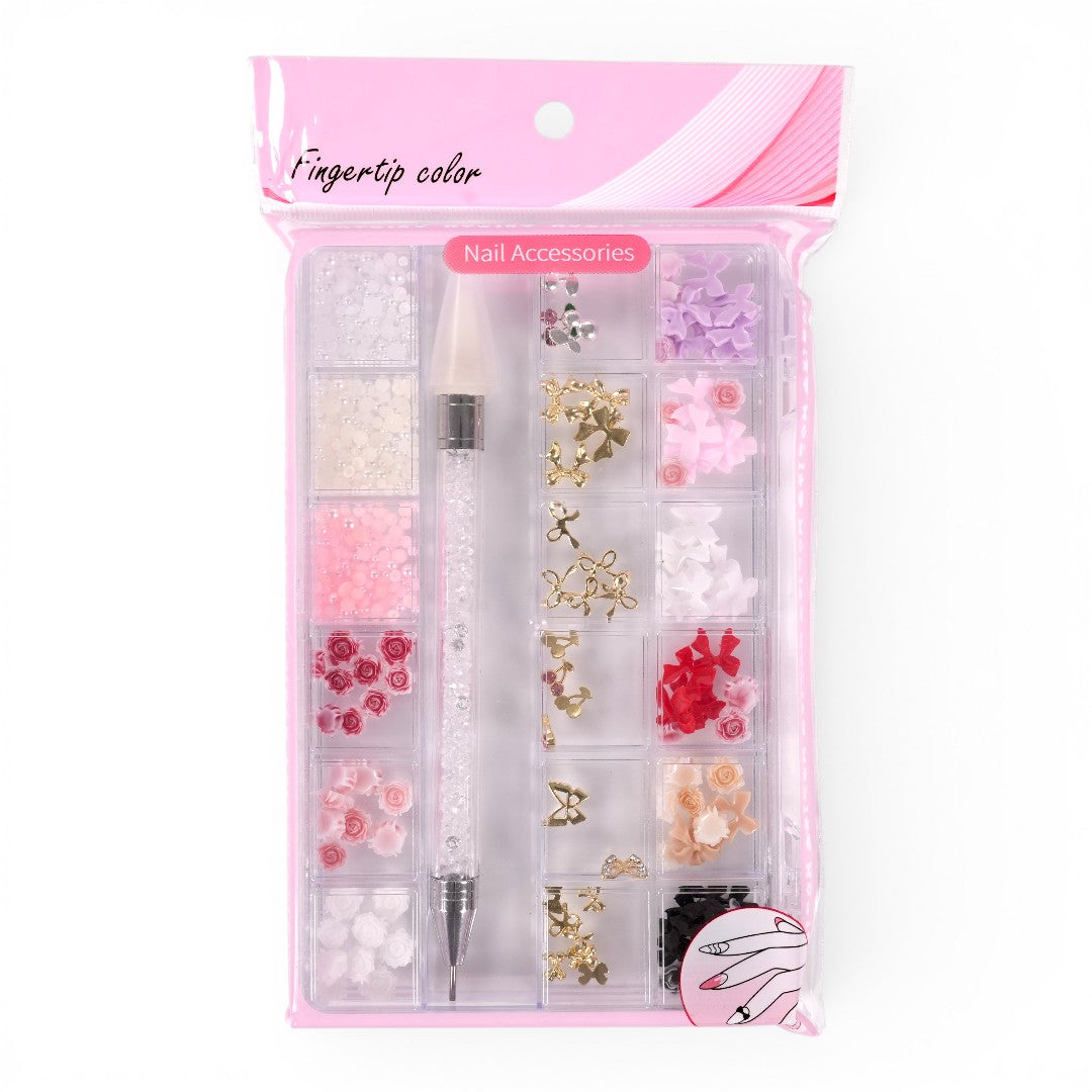 Kit de Decoración para Uñas y Katana Aplicadora
