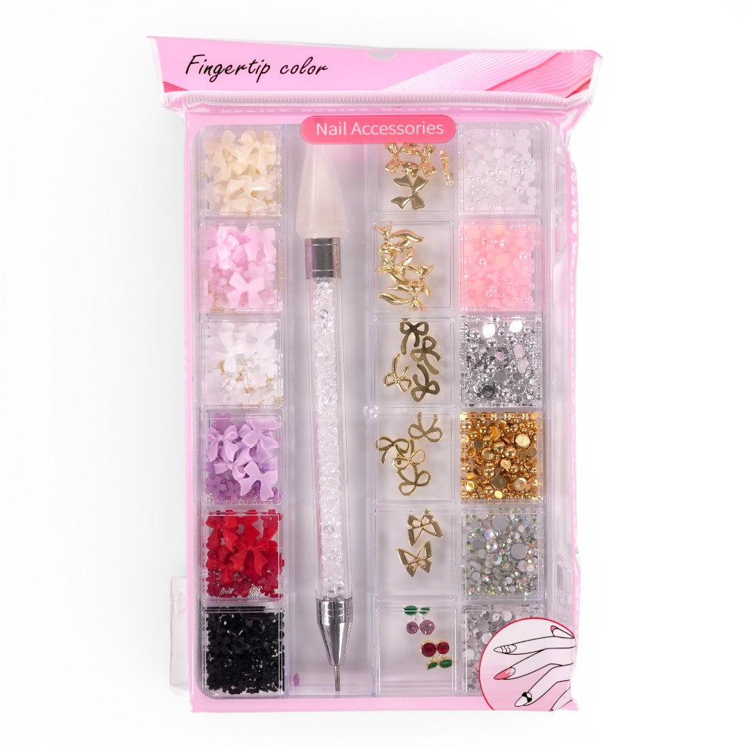 Kit de Decoración para Uñas y Katana Aplicadora