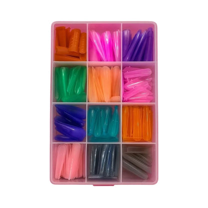 Tips Dual Form 12 Modelos 288 pzas Fantasy Nails
