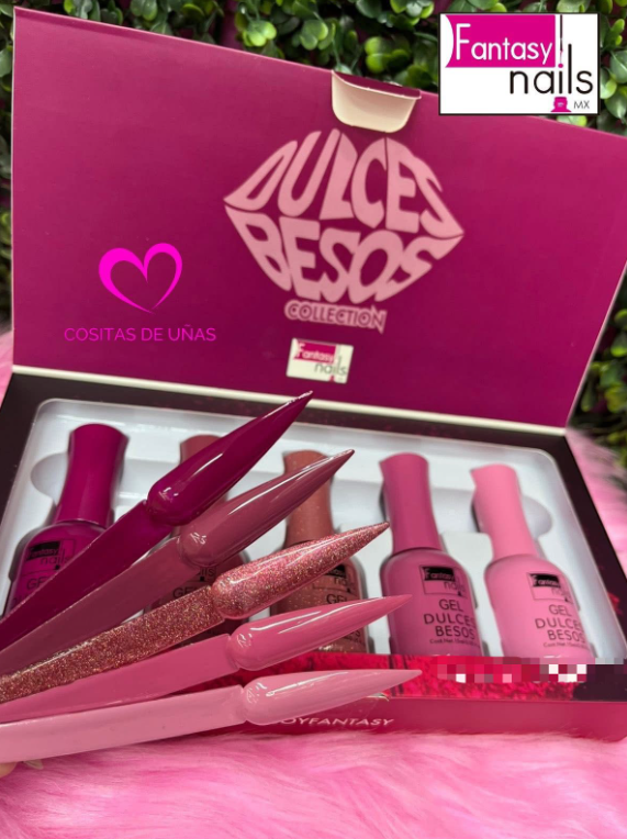 COLECCION GEL DULCES BESOS FANTASY NAILS