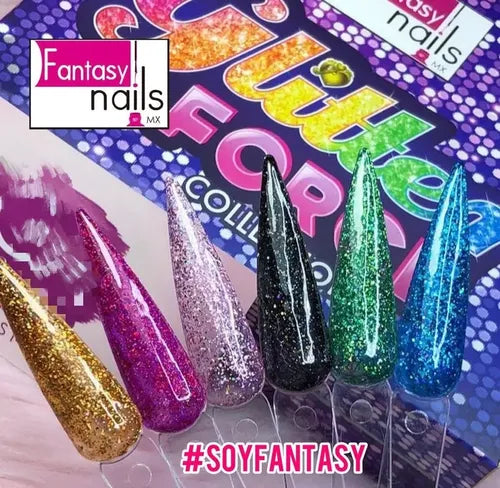 COLECCION ACRILICO 6PZS FANTASY NAILS