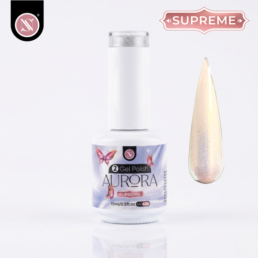 Gel Polish Aurora Edición Supreme 15ml Tono 02