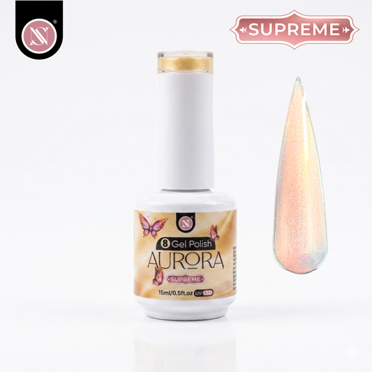 Gel Polish Aurora Edición Supreme 15ml Tono 08