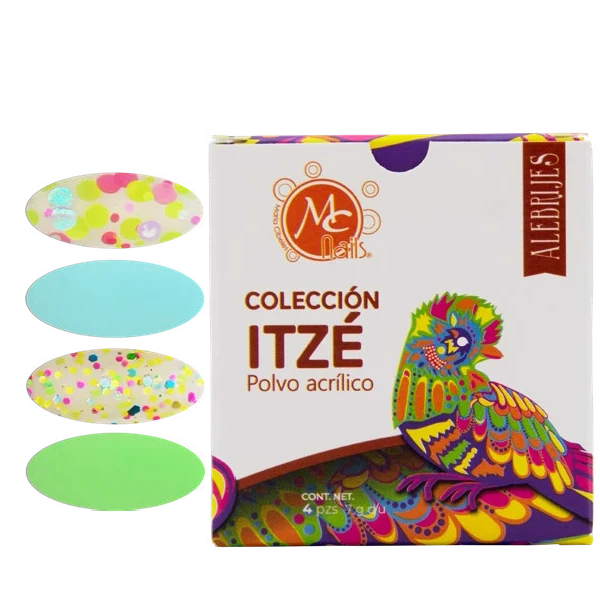 COLECCION DE ACRILICOS ALEBRIJES ITZE 4PZS