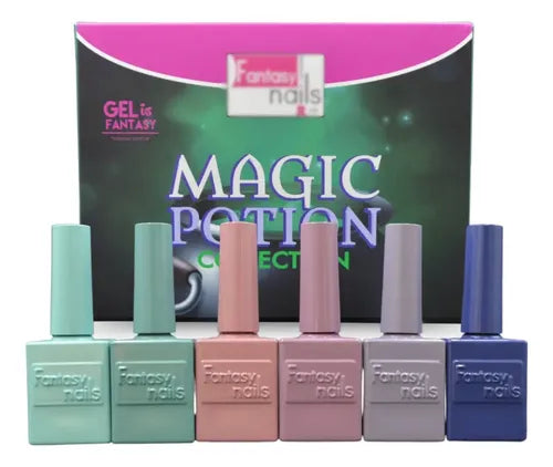 COLECCION GEL MAGIC POTION FANTASY NAILS