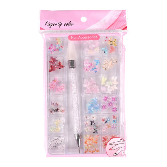 Kit de Decoración para Uñas y Katana Aplicadora