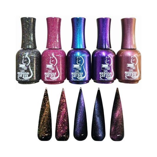 COLECCION MEDUSA CAT EYE FANTASY NAILS