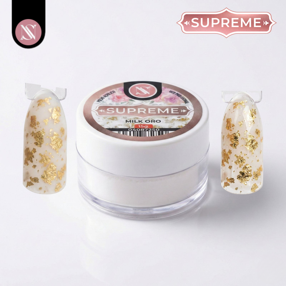 Polvo Acrilico Supreme 15gr – Milk Oro