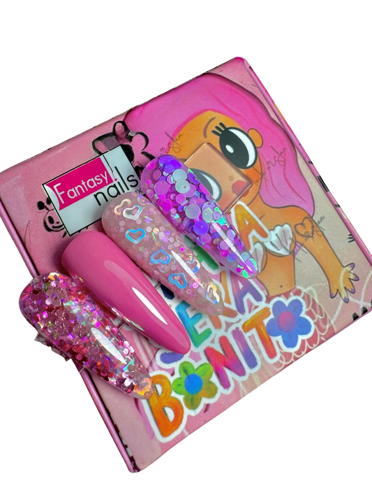 COLECCION ACRILICO 4 PZ FANTASY NAILS