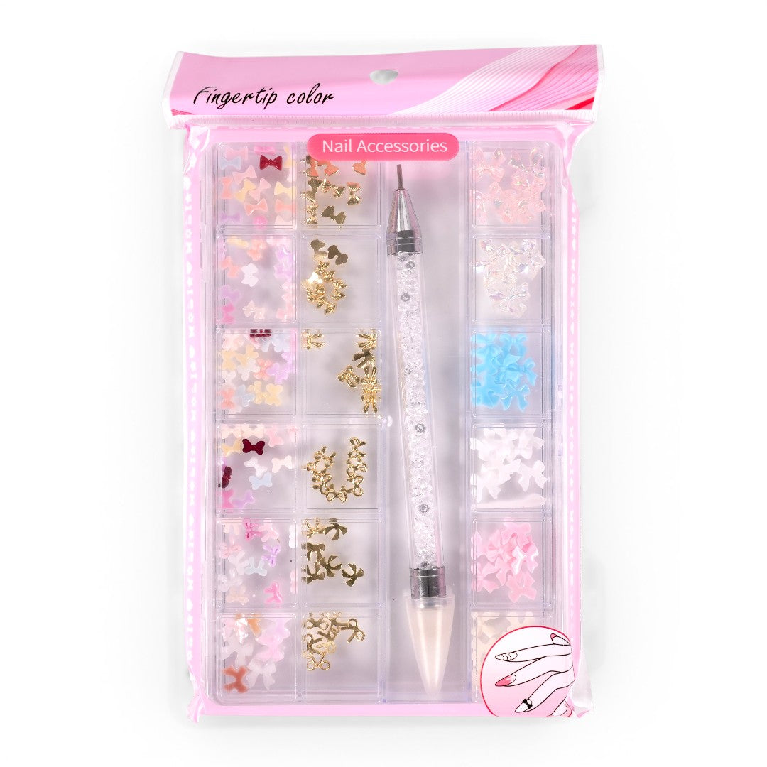 Kit de Decoración para Uñas y Katana Aplicadora