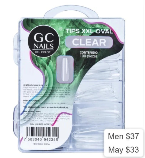 TIPS XXL OVAL 100PCS E75