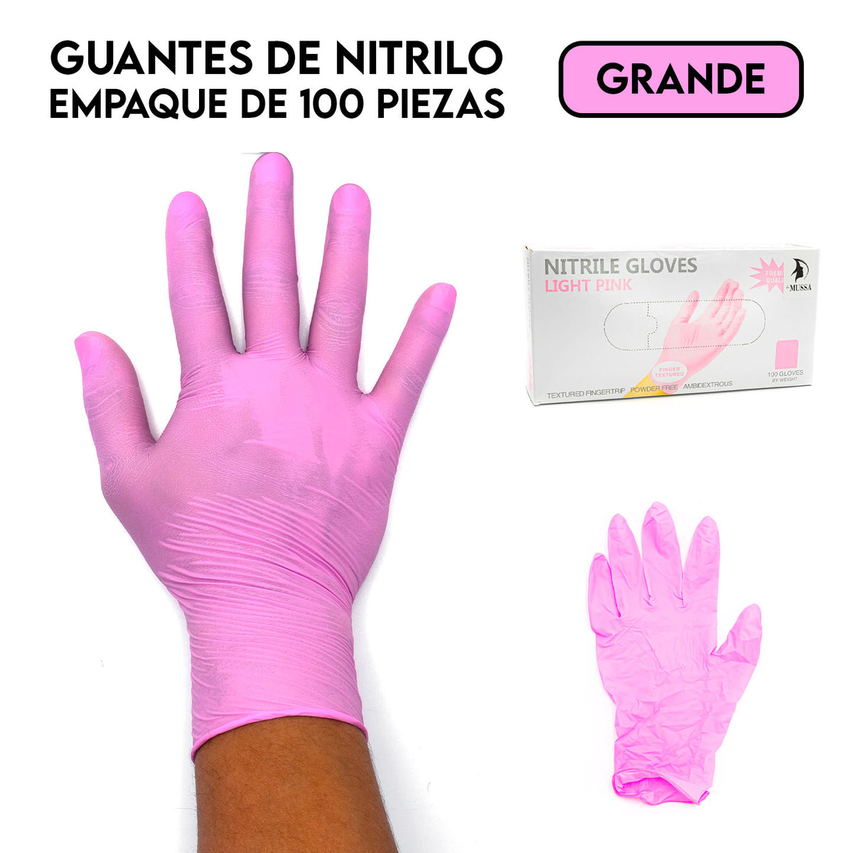 Guantes desechables de Nitrilo 50 PARES