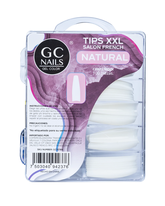 TIPS XXL SALON FRENCH 100PCS E76