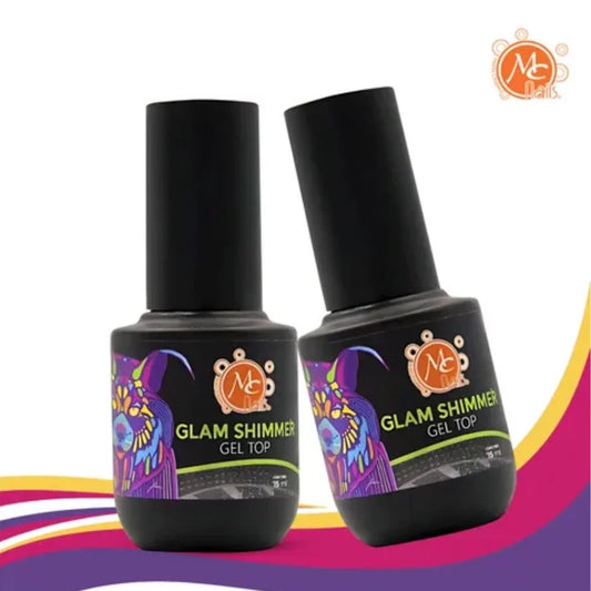 Glam Shimmer Top Gel Mc Nails – 15 ml