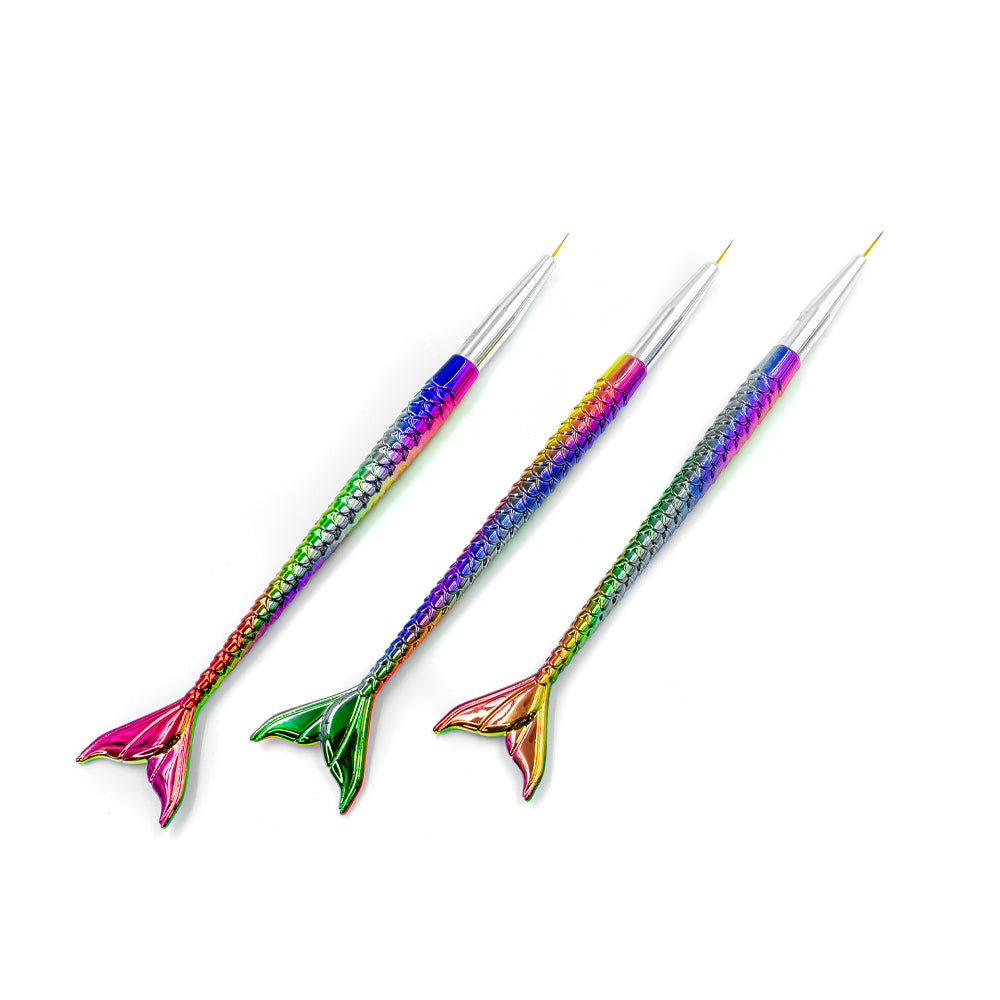 Pincel liner cola de sirena