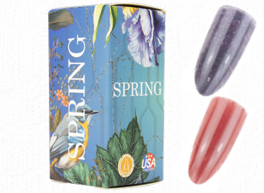 COLECCION DE ACRILICOS SPRING 2PZS