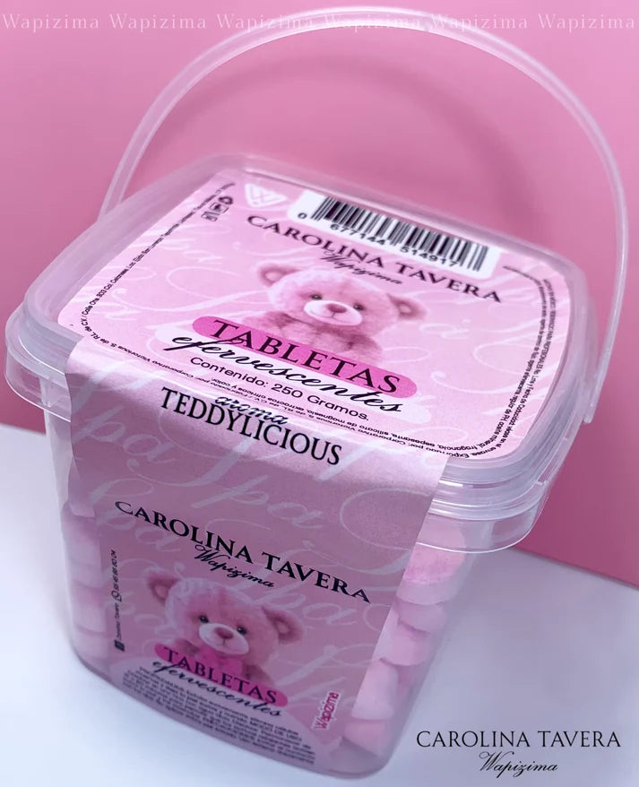 TABLETAS EFERVESCENTES TEDDY CAROLINA TAVERA