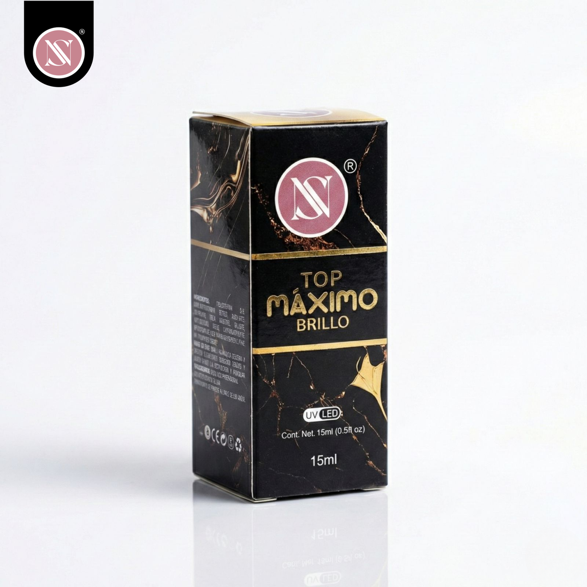 Top Coat Máximo Brillo - 15 ml