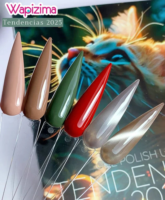 GAMAS DE GELES POLISH TENDENCIA 2025