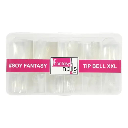 Tips Bell Para Uñas Acrilicas Clear, 500 Pzs, Fantasy Nails