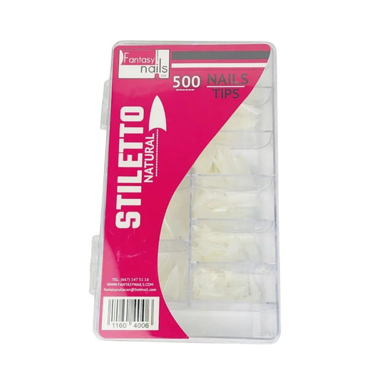 Tip Stiletto 500 pzas Fantasy Nails