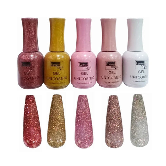 COLECCION GEL UNICORNIO FANTASY NAILS