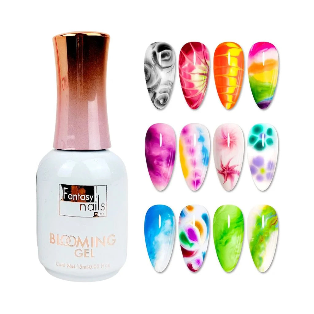 Gel Blooming Fantasy Nails