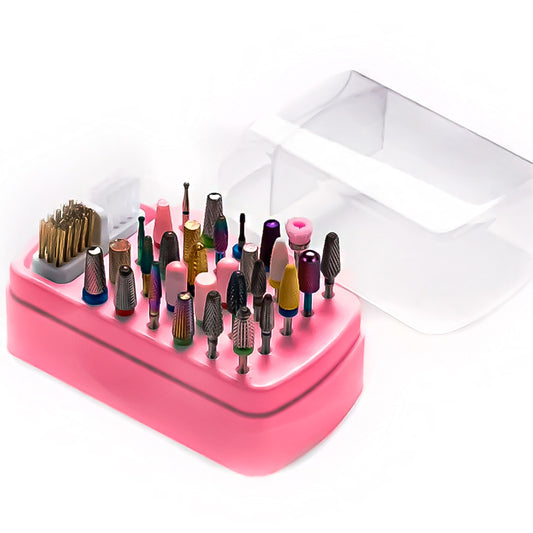 Caja para almacenamiento de puntas - Pink