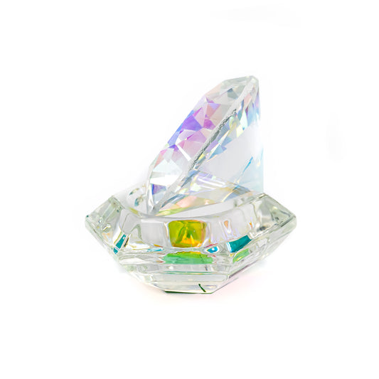 Mezclador hexagonal c/ diamante para decoración