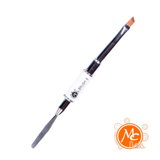 PINCEL PARA GEL BRUSH CON ESPATULA