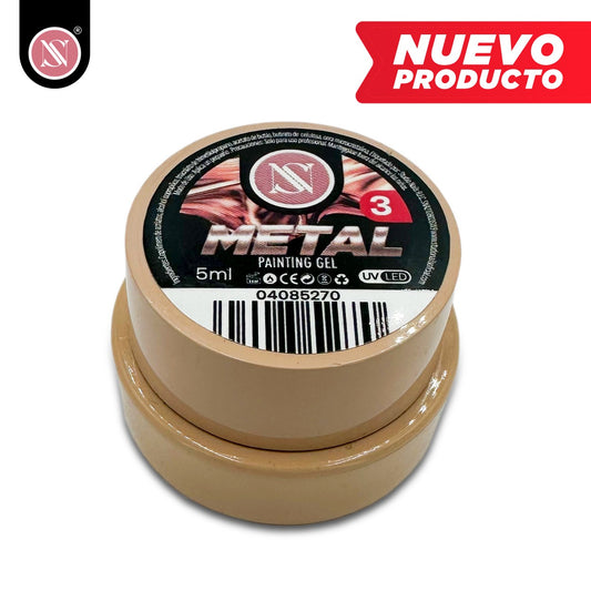 STUDIO NAILS Metal Painting Gel 5ml – | Rosa